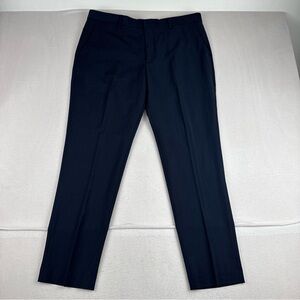 New! Express Mens Extra Slim Navy Blue Pants 36*32 (tag) fits 36*30 *Hemmed*